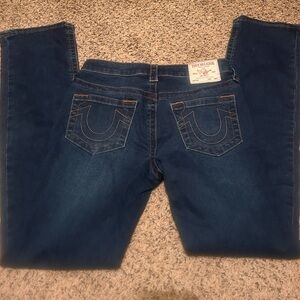 True Religion Indigo Denim with Contrast Stitching